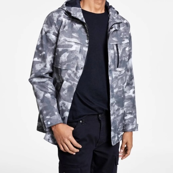 INC International Concepts Men’s Rain jacket Size Medium . - Picture 1 of 15